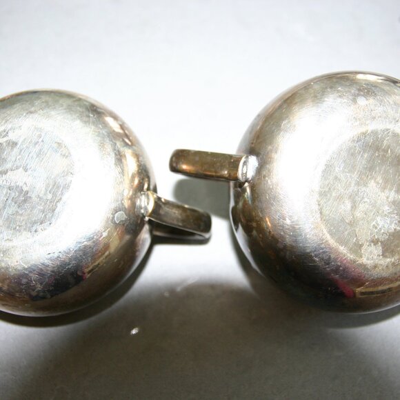 Vintage sugar and creamer - E Sheffield silverplate - Picture 2 of 2